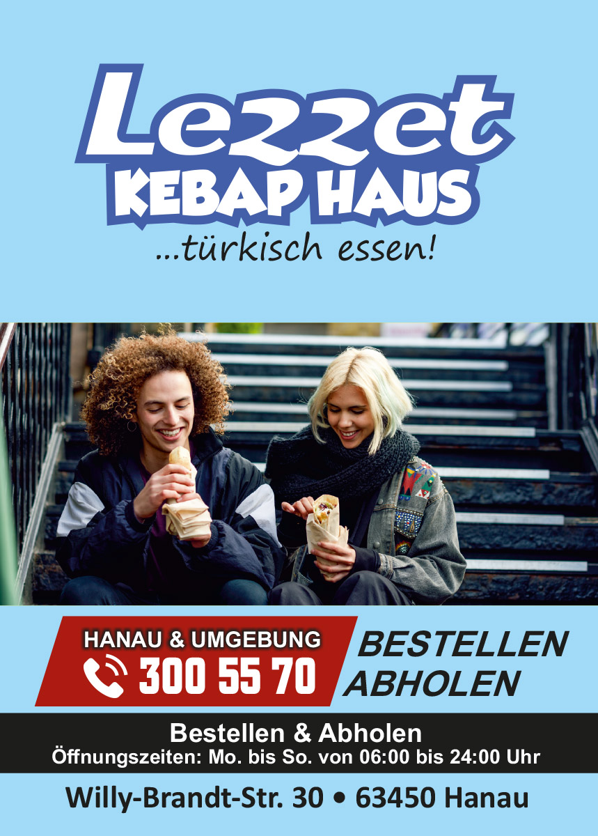 Speisekarte Lezzet Kebap Haus Hanau